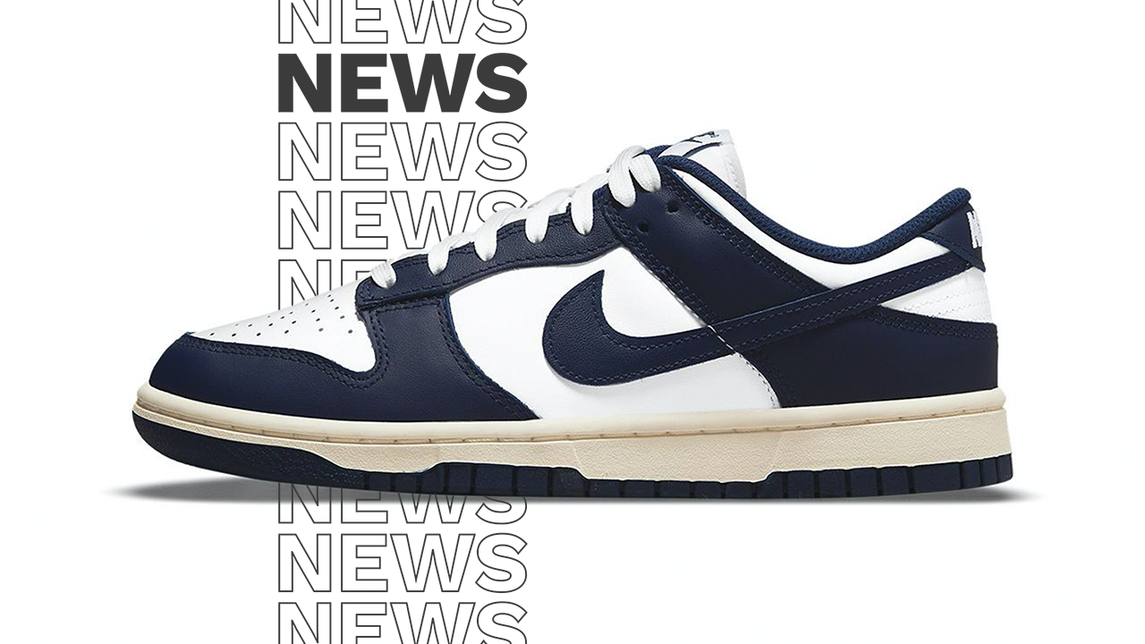 nike dunk vintage blue