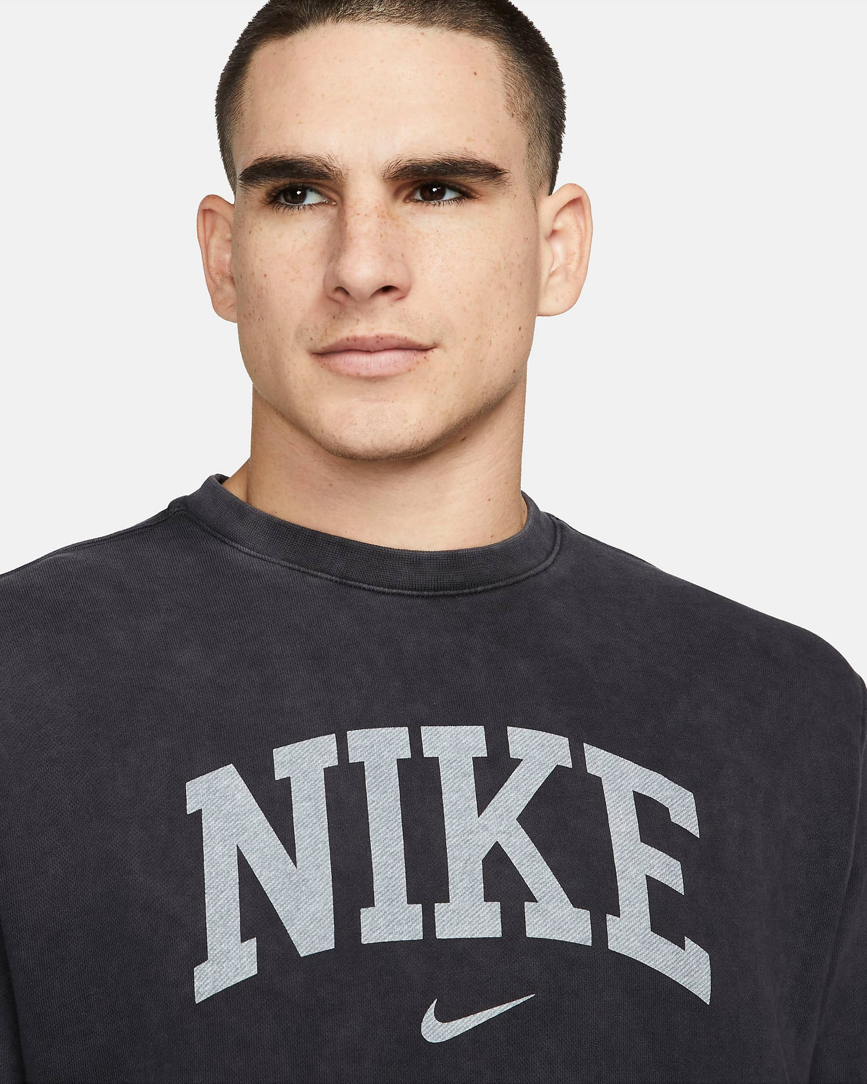 Nike Sportswear Arch Fleece Sweatshirt DC0722-010 Detail