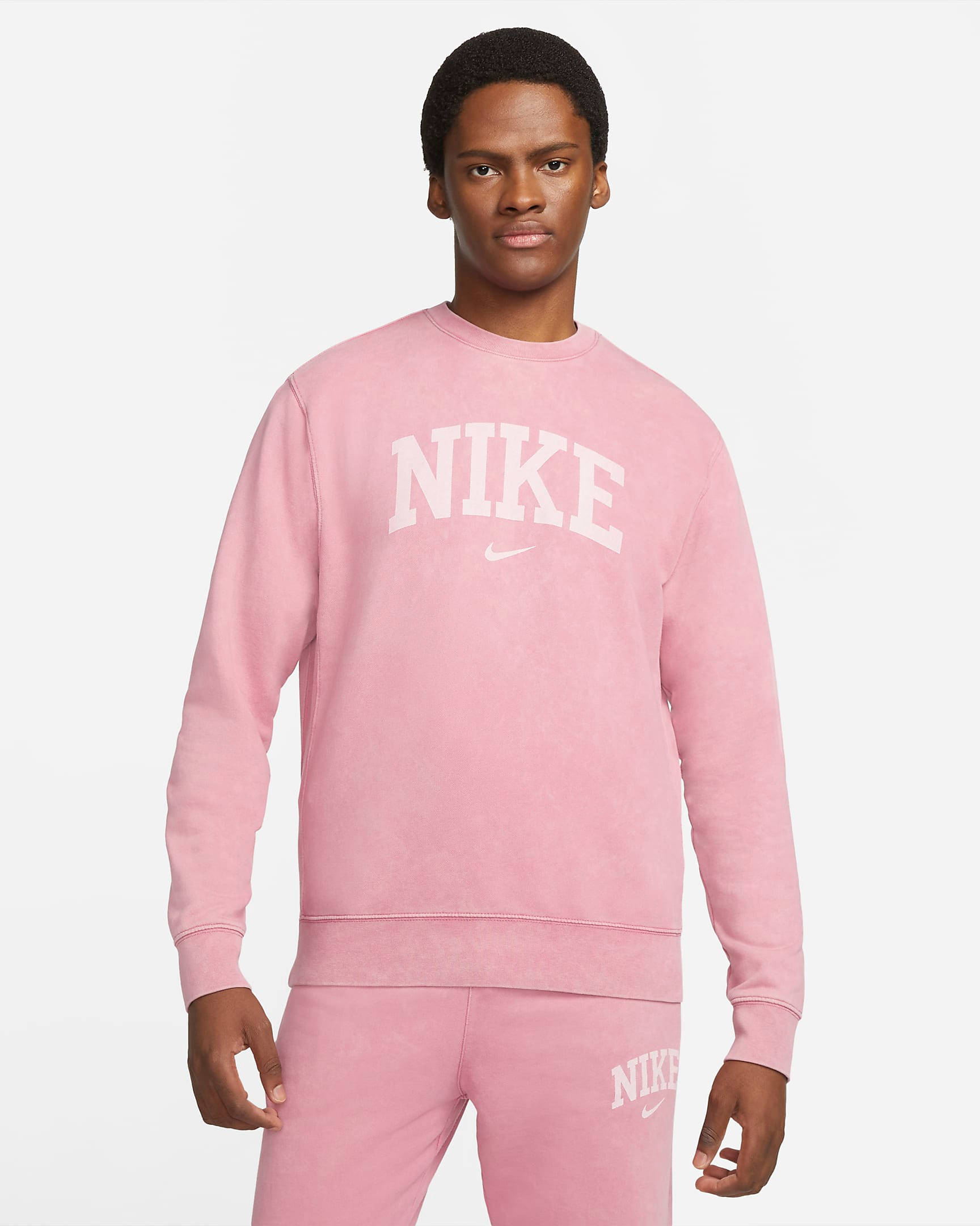 Nike Sportswear Arch Fleece Sweatshirt Desert Berry Desert Berry