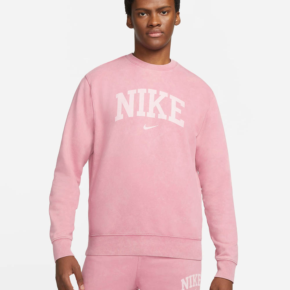 Nike Sportswear Arch Fleece Sweatshirt Desert Berry - Desert Berry ...