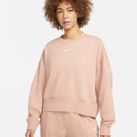 Nike Sportswear Collection Essentials Swoosh Oversized Fleece Sweatshirt