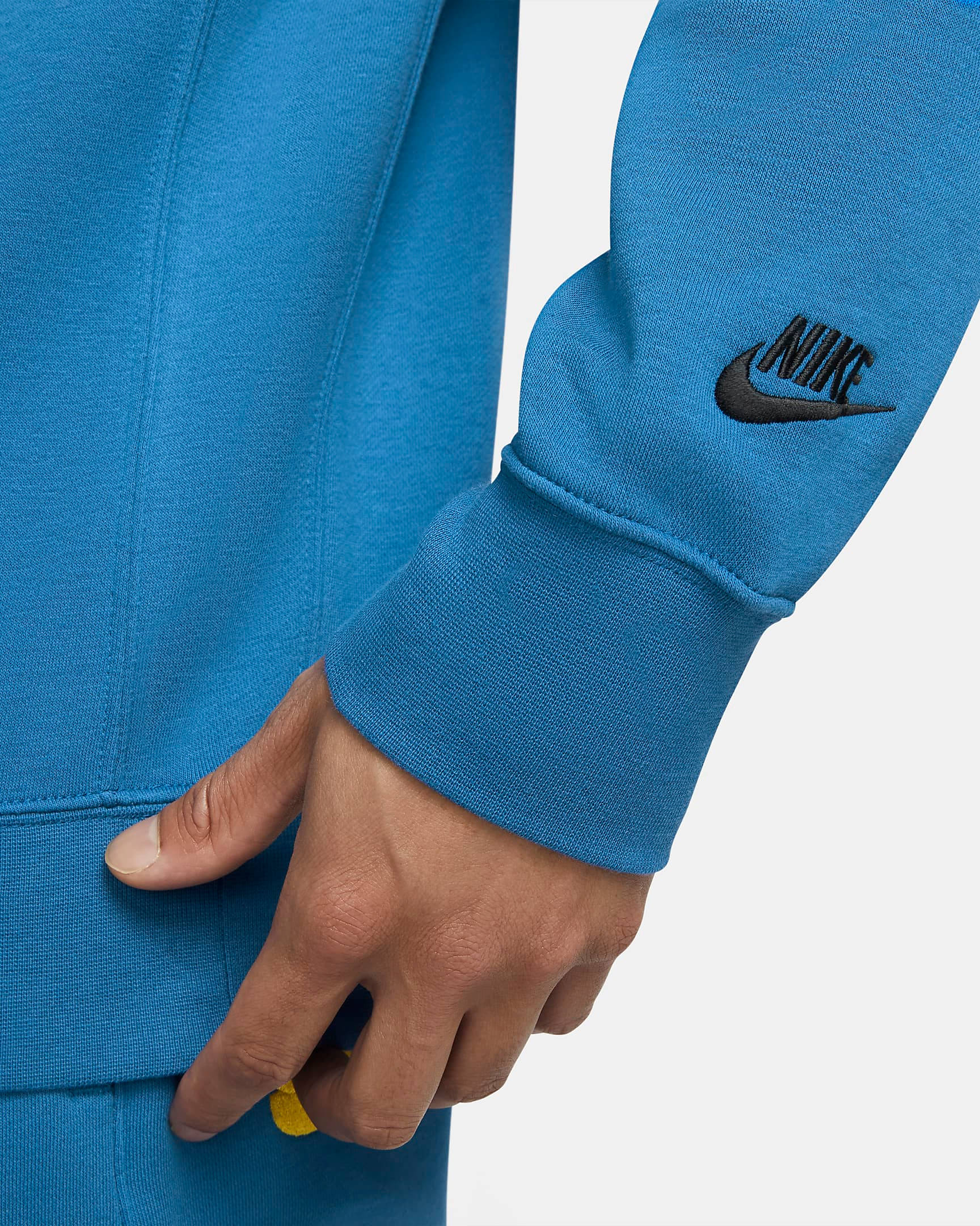 nike tech fleece cerulean hoodie