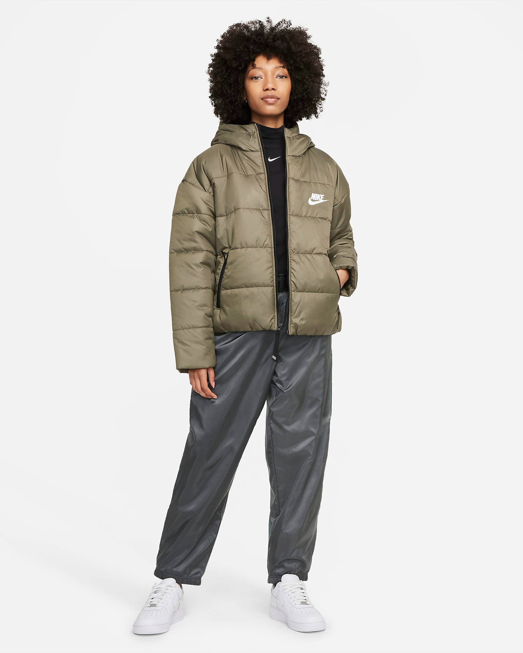 Nike Sportswear Therma-FIT Repel Hooded Jacket (Olive) DJ6995-222 – Allike  Store