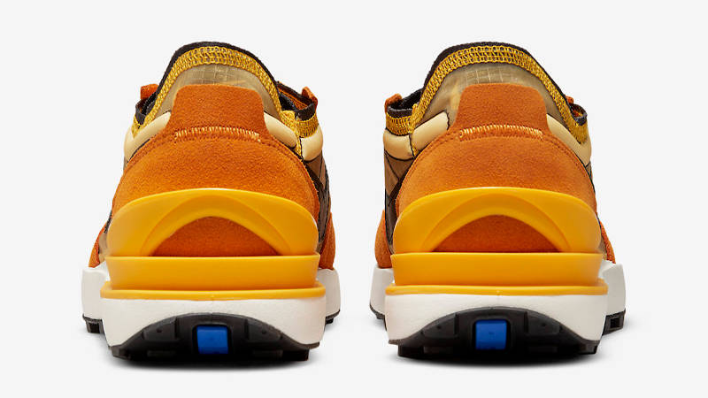 Nike Waffle One Orange Yellow Back