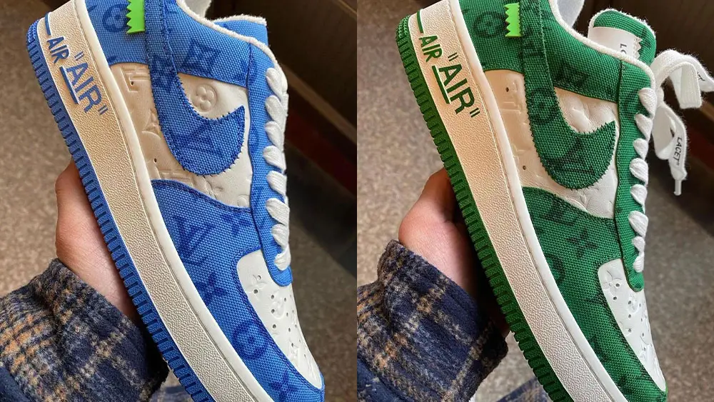 Closer Look At The Louis Vuitton x Off-White x Nike Air Force 1 Low