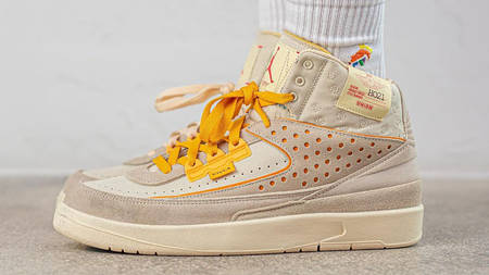 An On-Foot Look at the Union LA x Air Jordan 2 "Rattan" An On-Foot Look at the Union LA x Air Jordan 2 "Rattan"