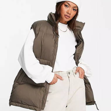 & Other Stories Recycled Polyester Down Padded Gilet & Other Stories Recycled Polyester Down Padded Gilet
