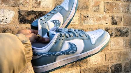 A Paisley Swoosh Dresses This New Nike Dunk Low Pack