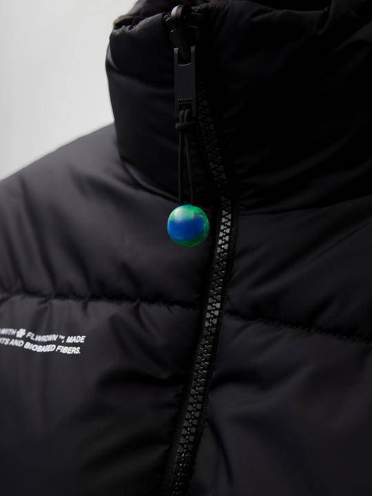 Flwrdwn™ Reversible Jacket - Black - Pangaia