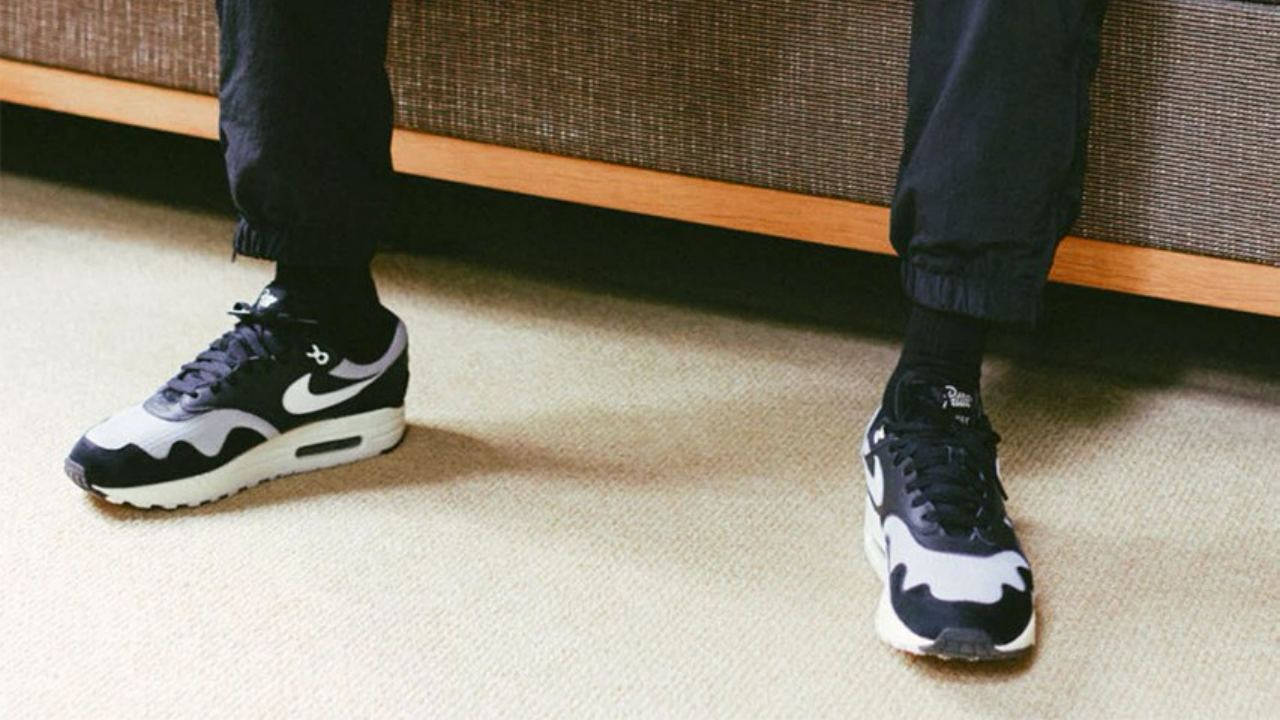 patta x nike air max 1 black 2