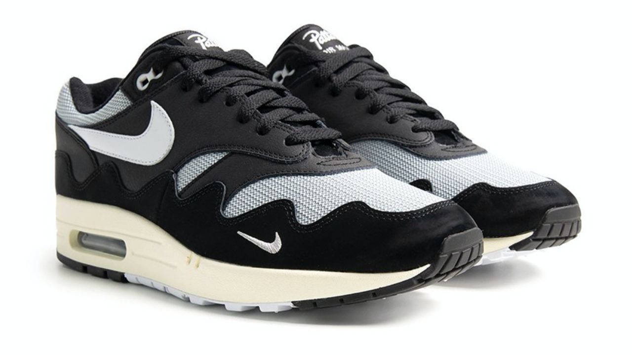 patta x nike air max 1 black 3