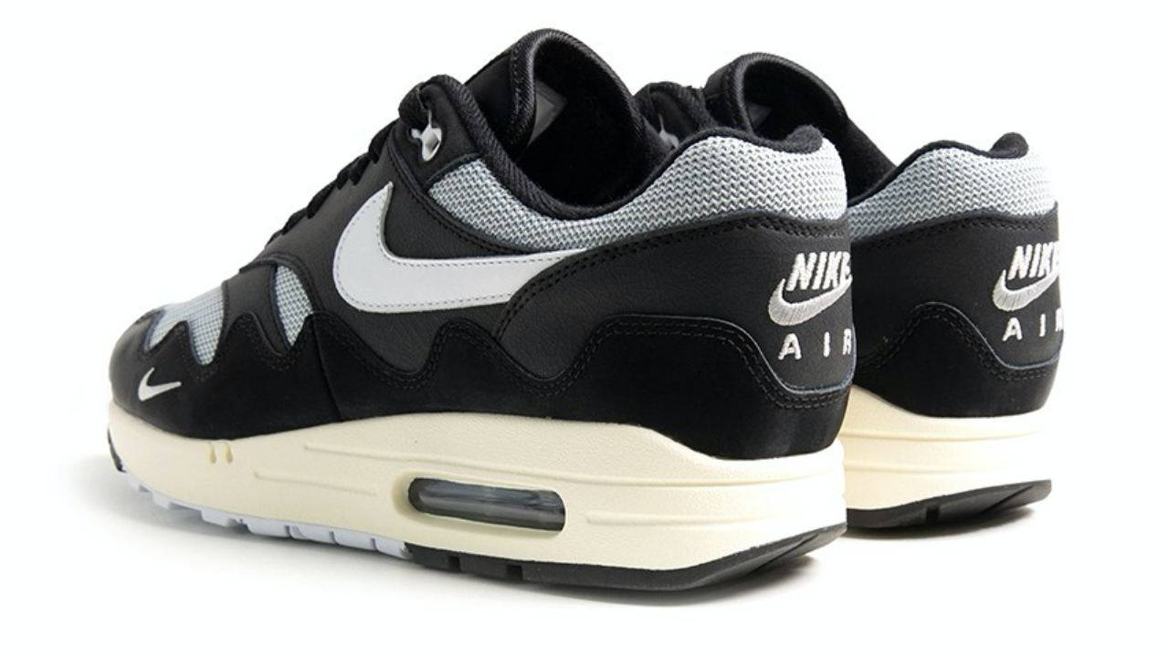 patta x nike air max 1 black 4