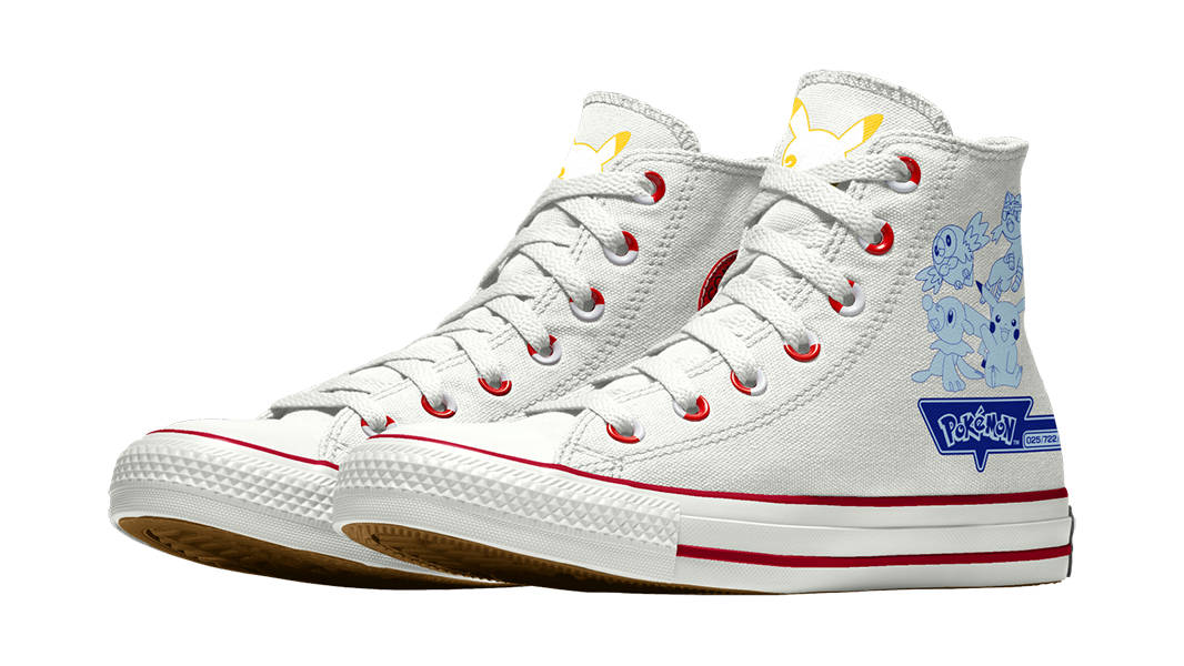 Pokémon x Converse Chuck Taylor High Custom By You Side