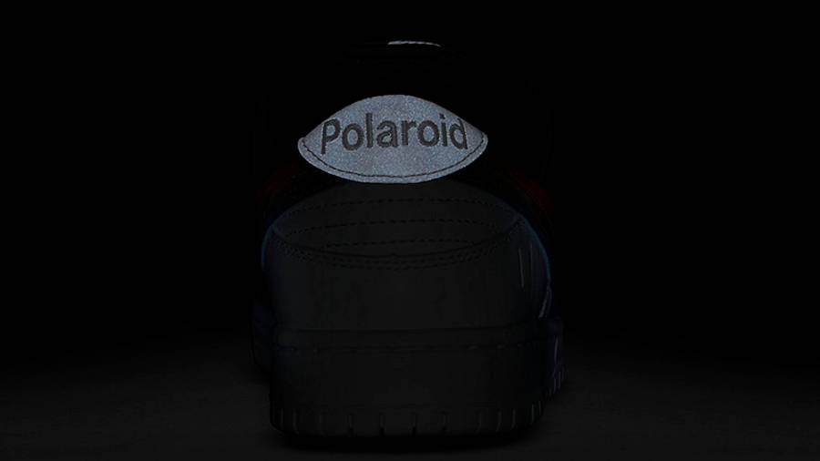 Polaroid x Nike SB Dunk Low Pro Black DH7722-001 in dark