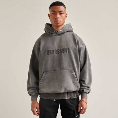 Represent Embroidered Logo Hoodie
