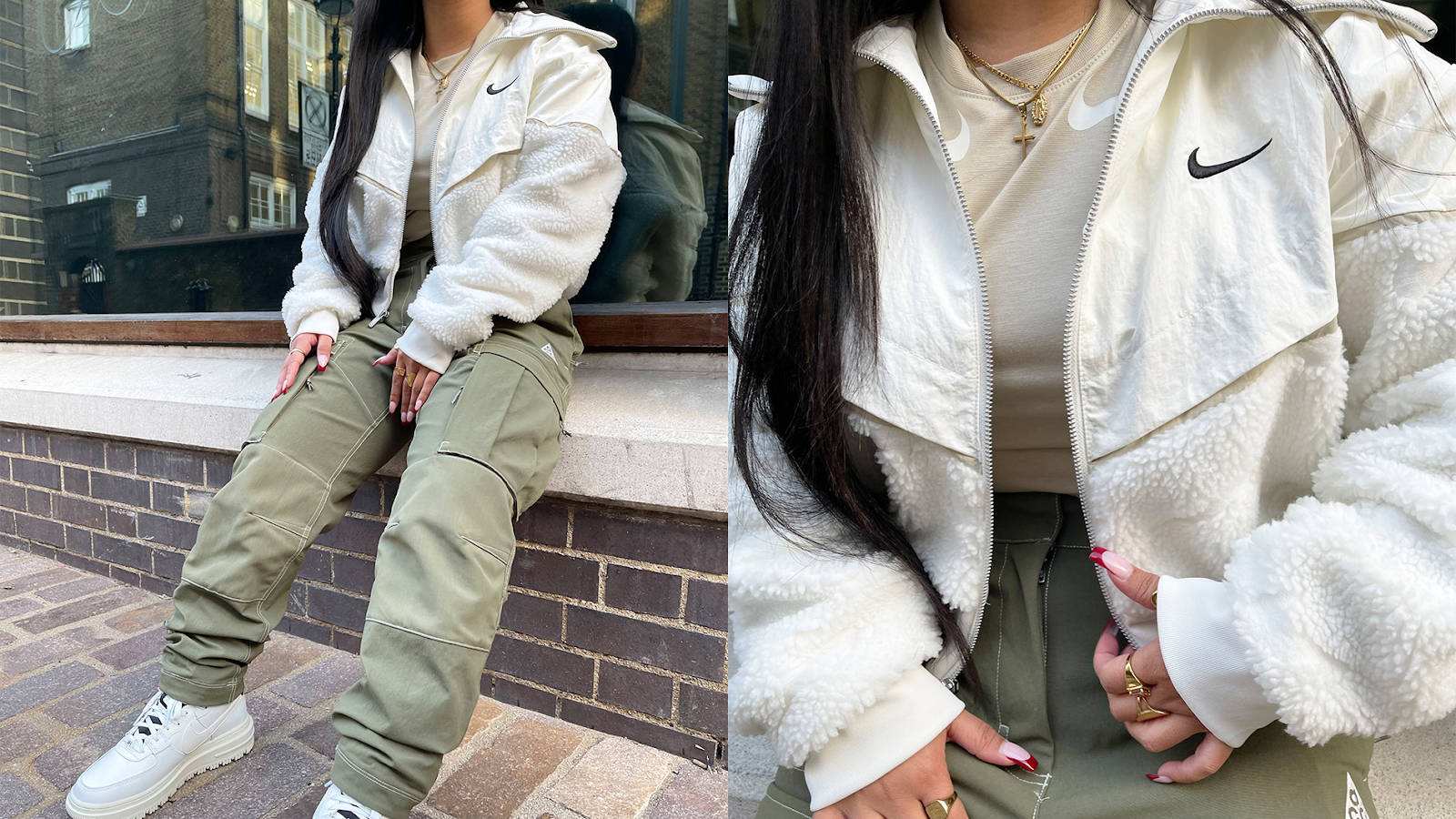 Sherpa Nike Jacket