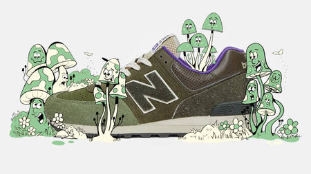 The Sneakersnstuff x New Balance 574 Collaboration Is Inspired by Nature The Sneakersnstuff x New Balance 574 Collaboration Is Inspired by Nature