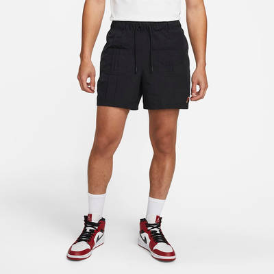black jordan shorts