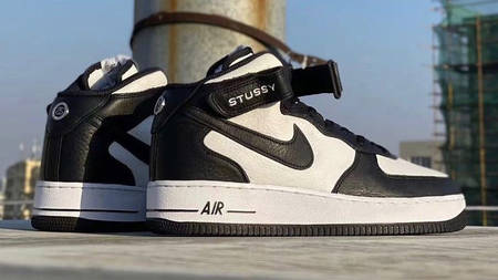 The Stüssy x Nike Air Force 1 Mid Has Been Unveiled The Stüssy x Nike Air Force 1 Mid Has Been Unveiled