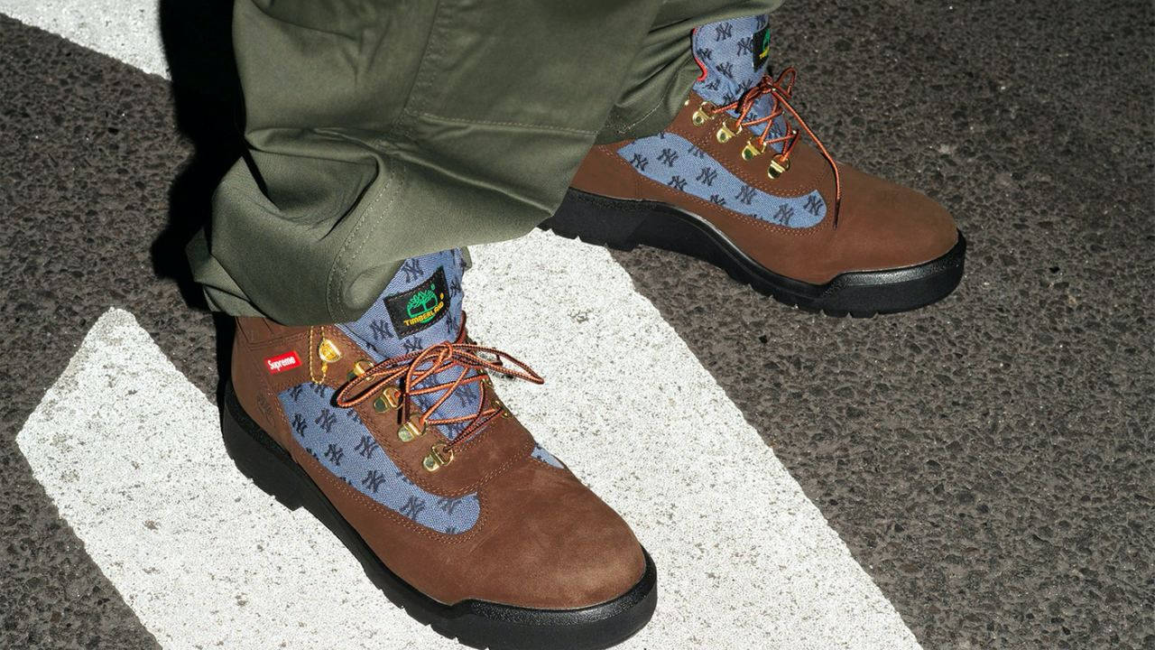 supreme timberland mlb 1