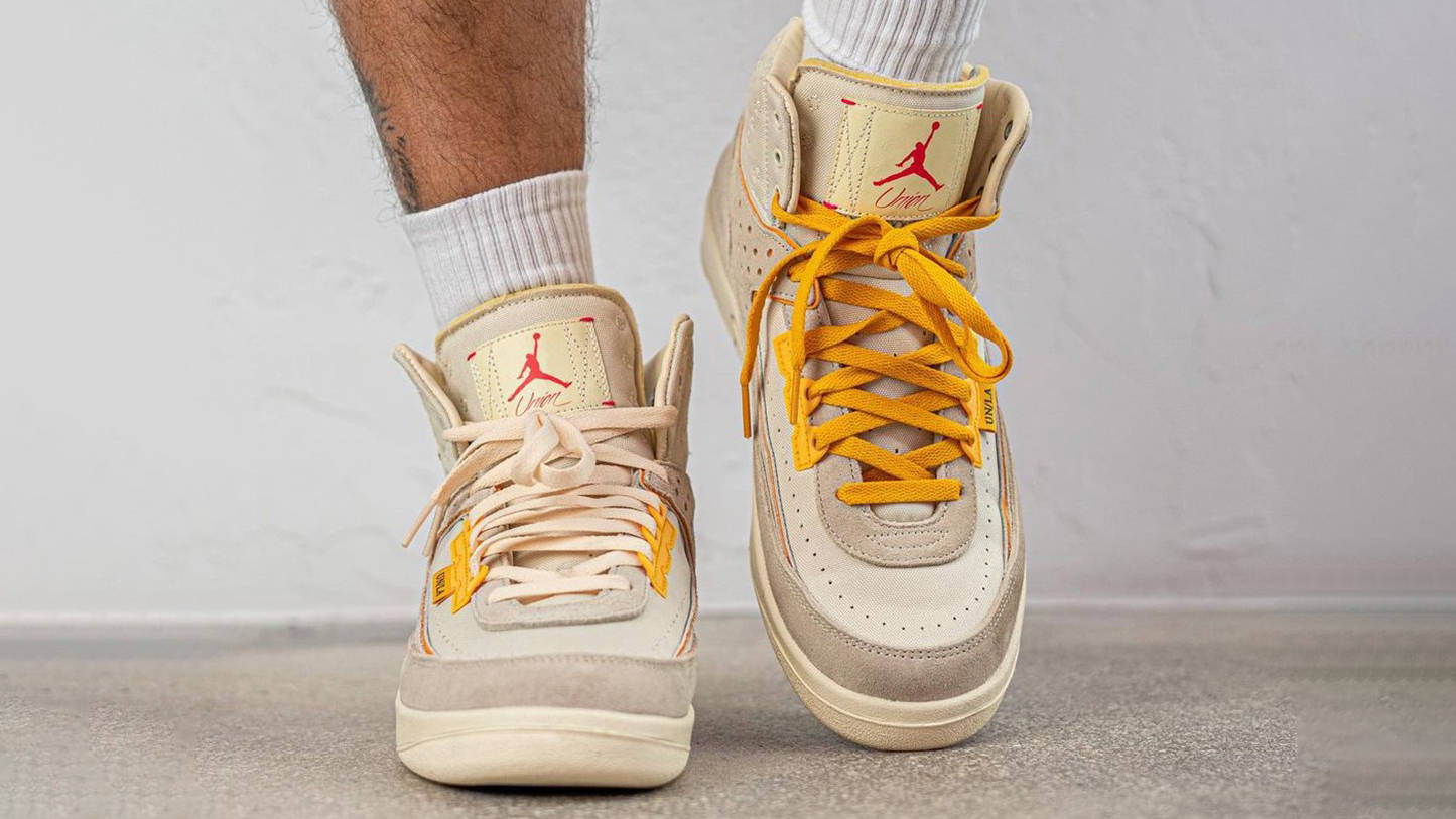 On-Foot Look at the Union LA x Air Jordan 2 Rattan