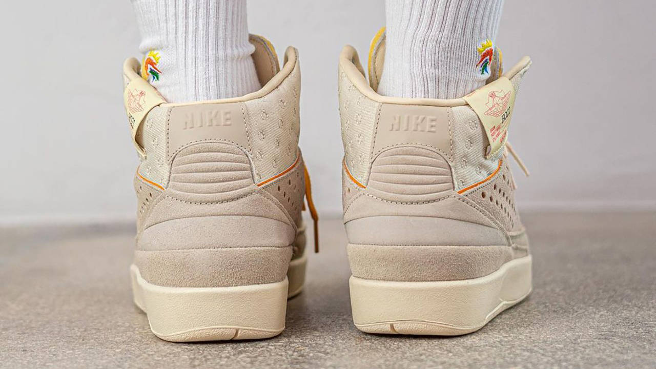 On-Foot Look at the Union LA x Air Jordan 2 Rattan