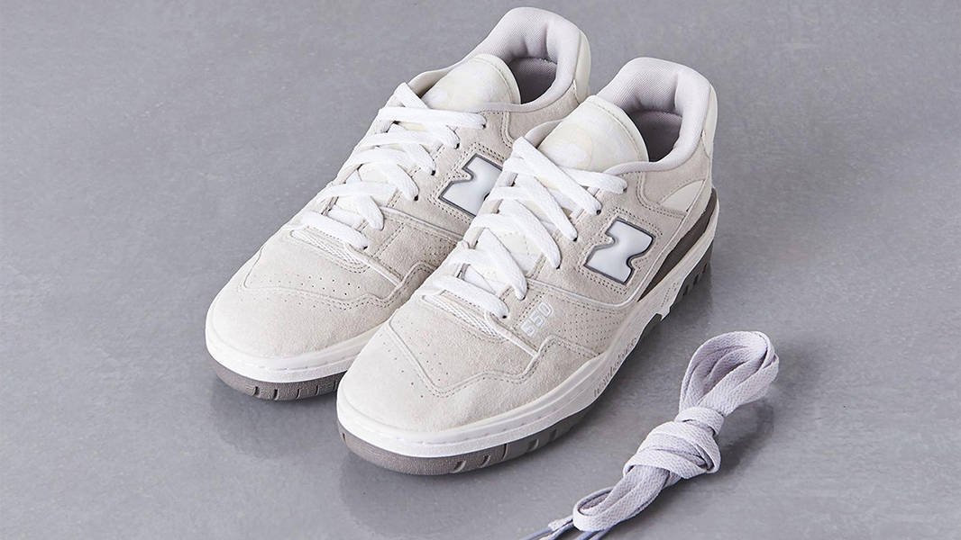 UNITED ARROWS x New Balance 550 Ecru Grey White Top