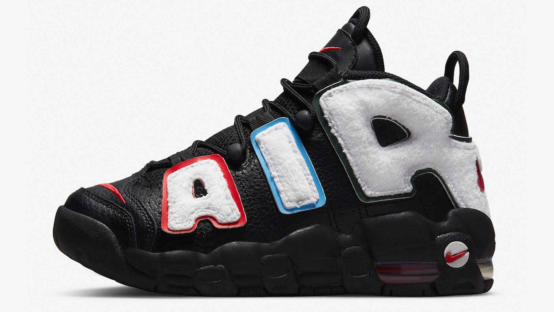 Nike Air More Uptempo GS Fleece Black