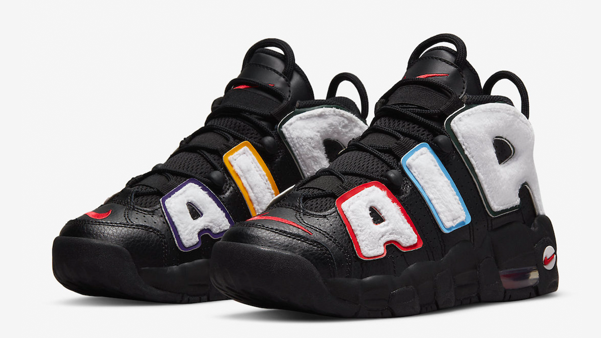 Nike Air More Uptempo GS Fleece Black