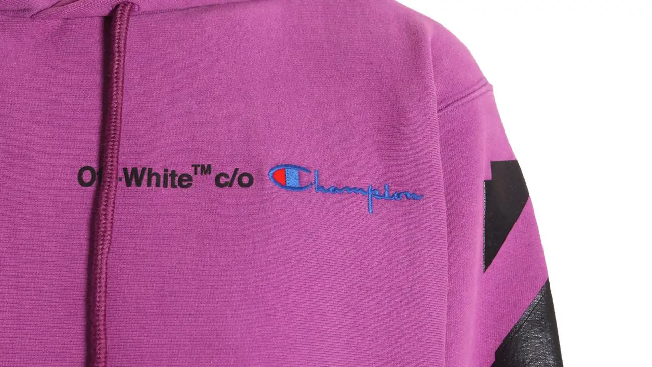 Off white hot sale champion purple