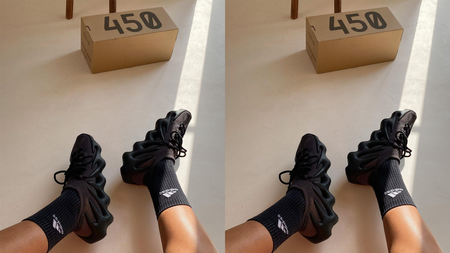 Here's How to Cop the Yeezy 450 "Dark Slate" and "Resin"  Restocks