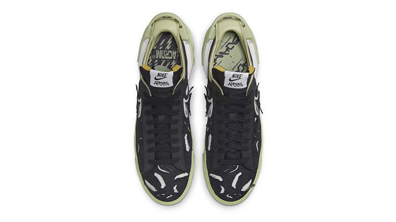 ACRONYM x Nike Blazer Low Black DN2067-001 middle