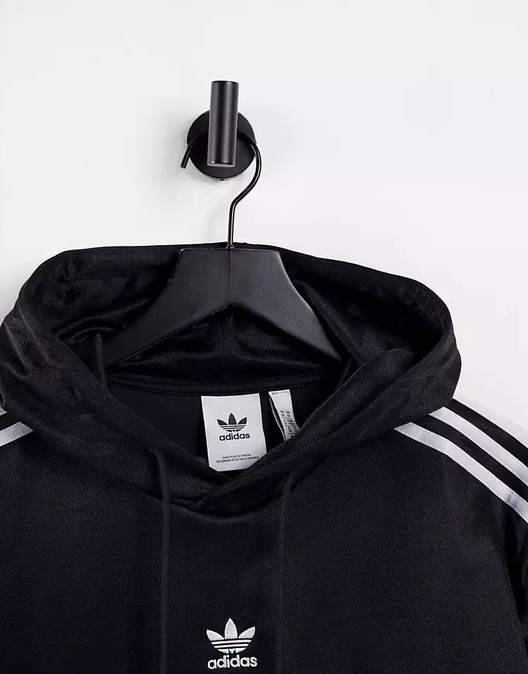 adidas Adicolor High Shine 3-Stripe Hoodie Where To Buy