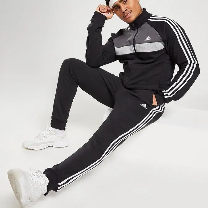Ofensa Asser muy adidas Badge of Sport Colour Block Fleece Tracksuit Black | Where To Buy |  The Sole Supplier
