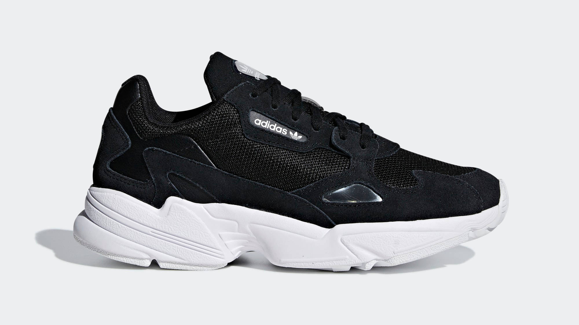 adidas Falcon Black White