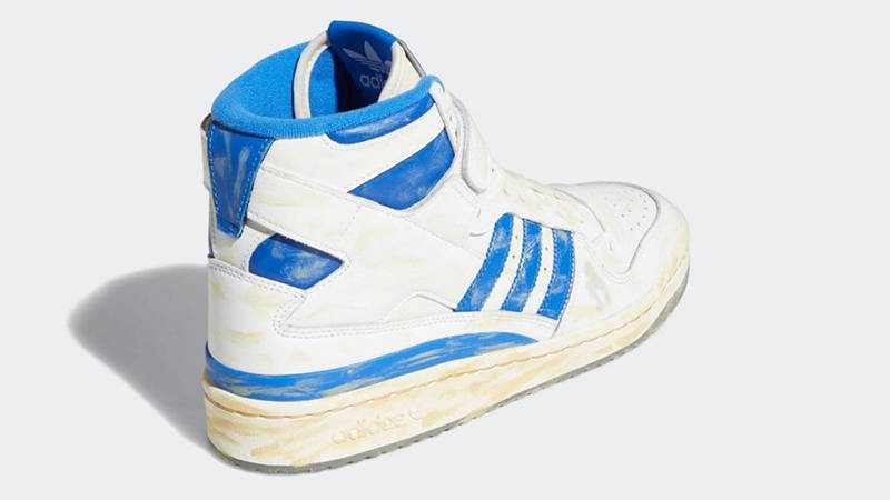 adidas Forum 84 High Worn White Blue GZ6467 Top
