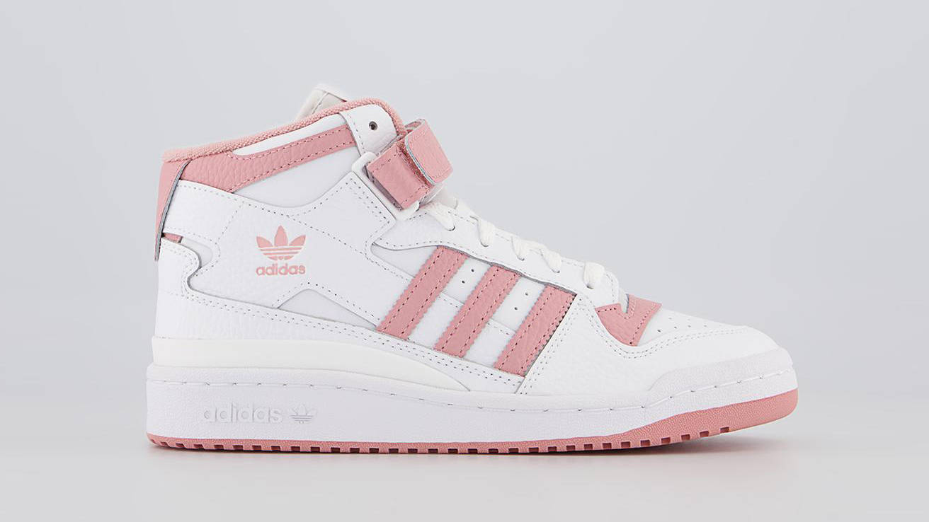 adidas Forum Mid Pink White
