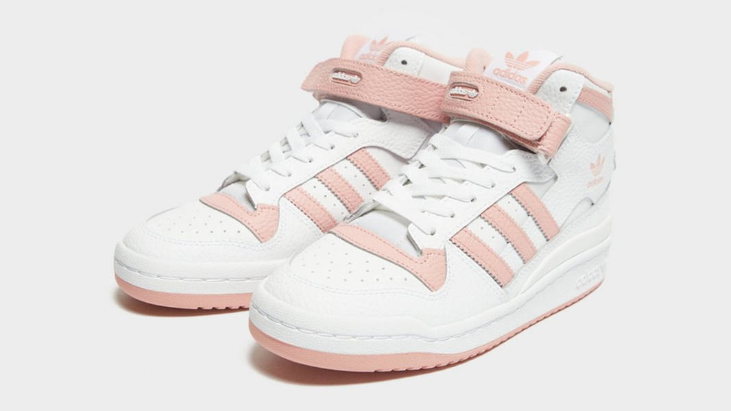adidas Forum Mid White Wonder Mauve