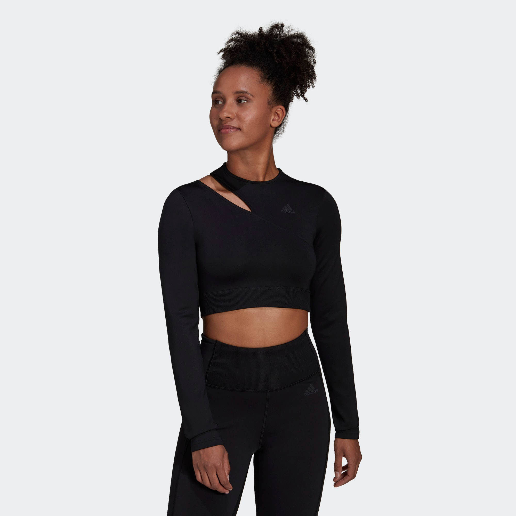 adidas Hyperglam Training Long Sleeve T-Shirt