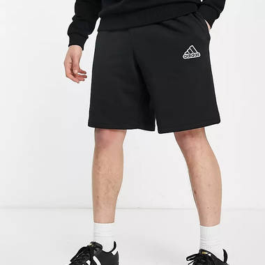 adidas Sportstyle Feels Comfy Patch Logo Shorts