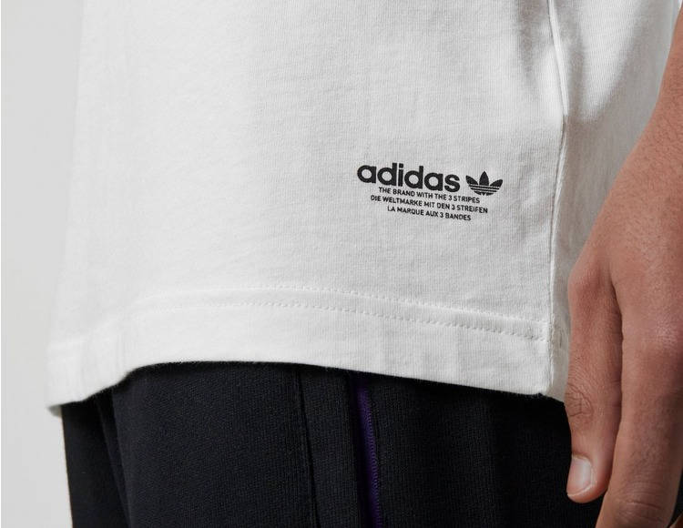 adidas Stoked Alien T-Shirt White Detail 3