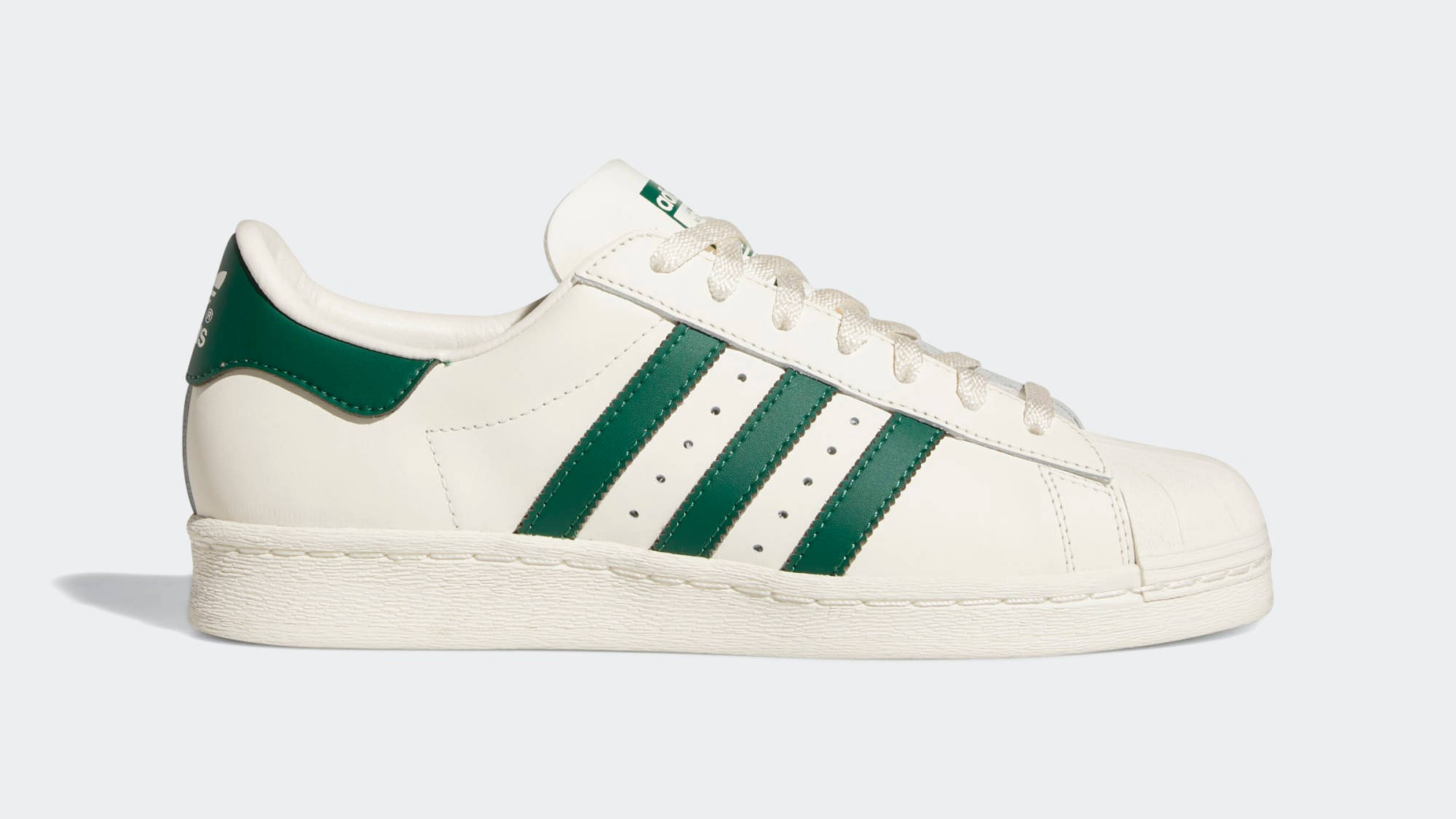 adidas Superstar 82 White Dark Green