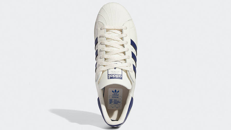 adidas Superstar 82 White Navy GZ1537 middle