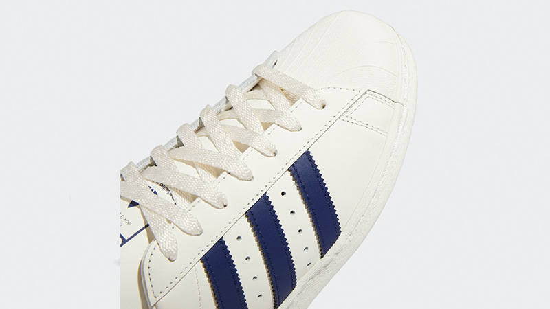 adidas Superstar 82 White Navy GZ1537 toebox