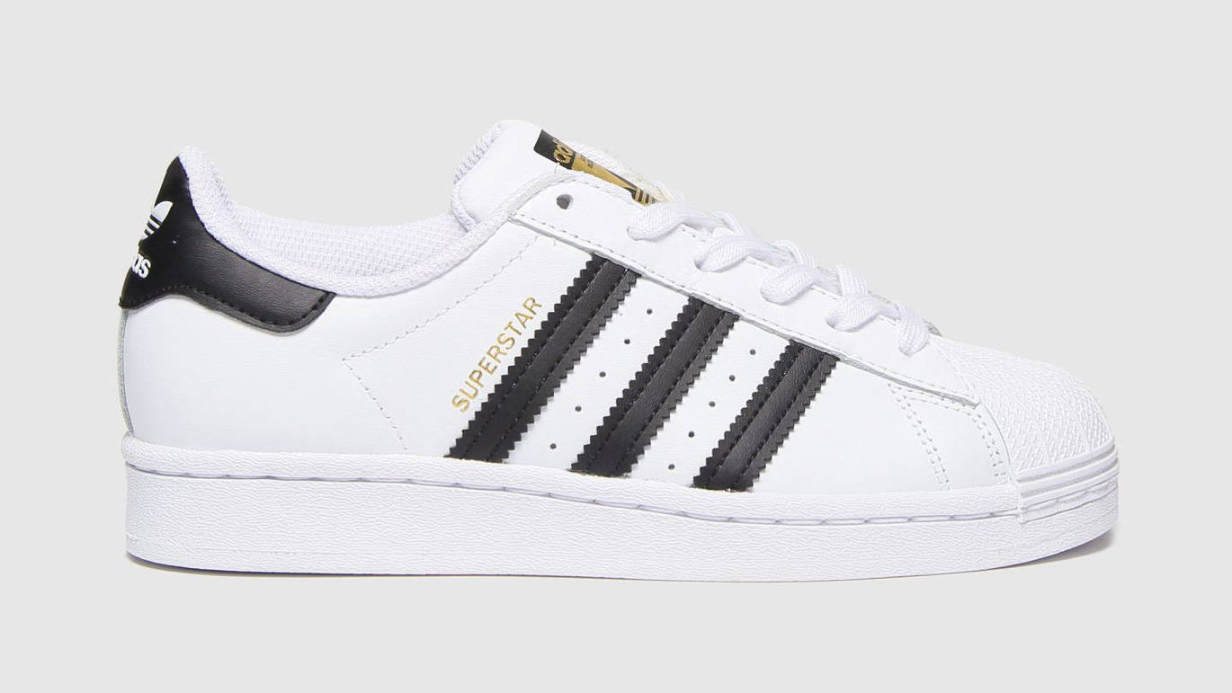 adidas Superstar GS White Black