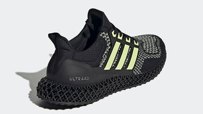 adidas Ultra 4D Almost Lime Black GZ4499 Back