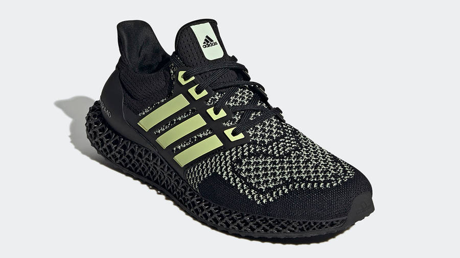 adidas Ultra 4D Almost Lime Black GZ4499 Side