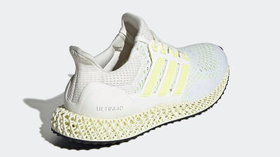 adidas Ultra 4D Almost Lime White GX6366 Back