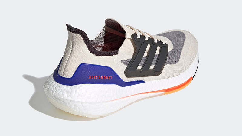 adidas Ultra Boost 21 Carbon Solar Red S23869 Back