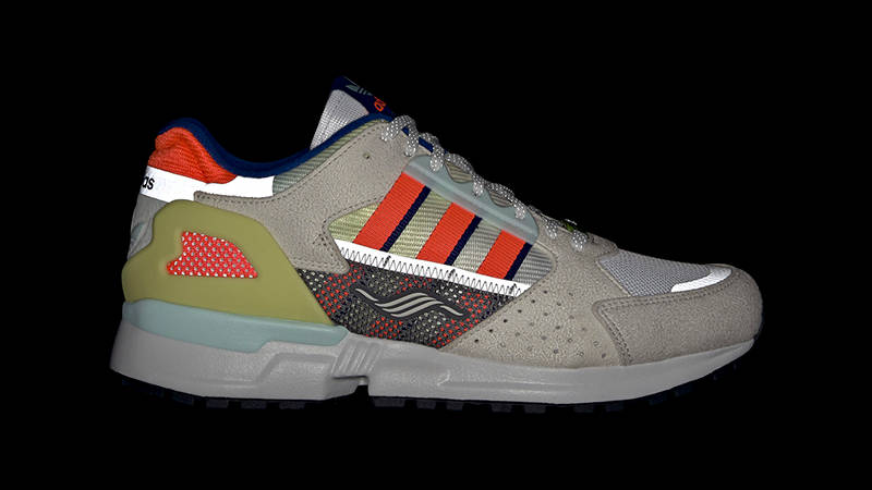 adidas ZX 10000 Grey Solar Red